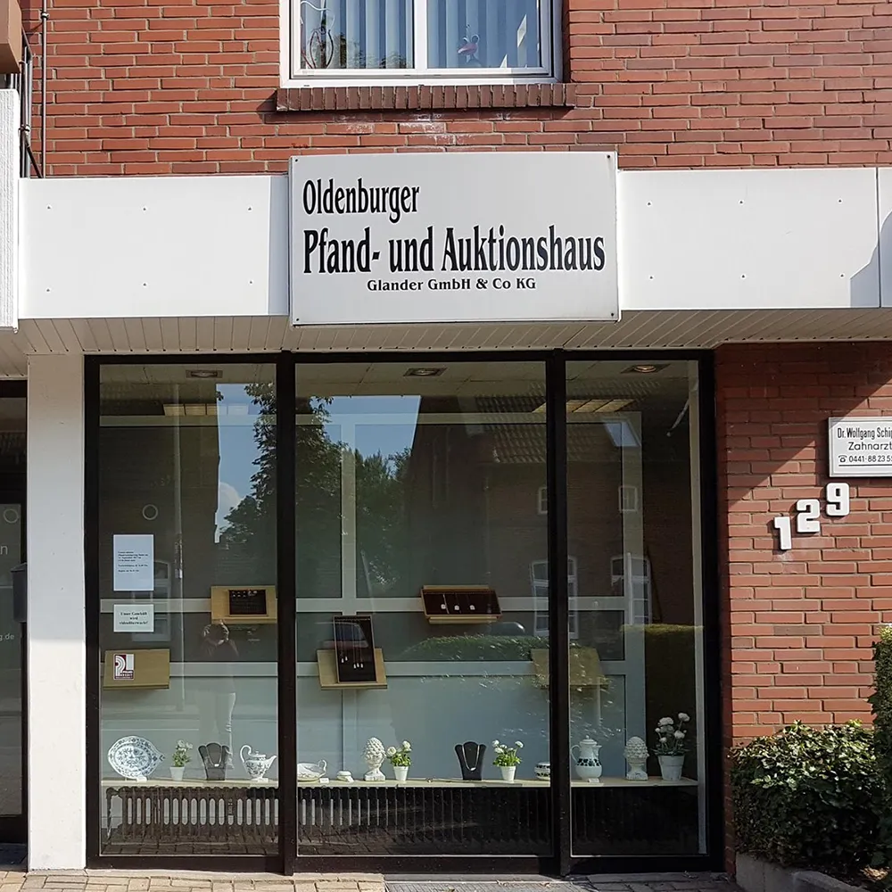 Außenansicht vom Oldenburger Pfand- u. Auktionshaus