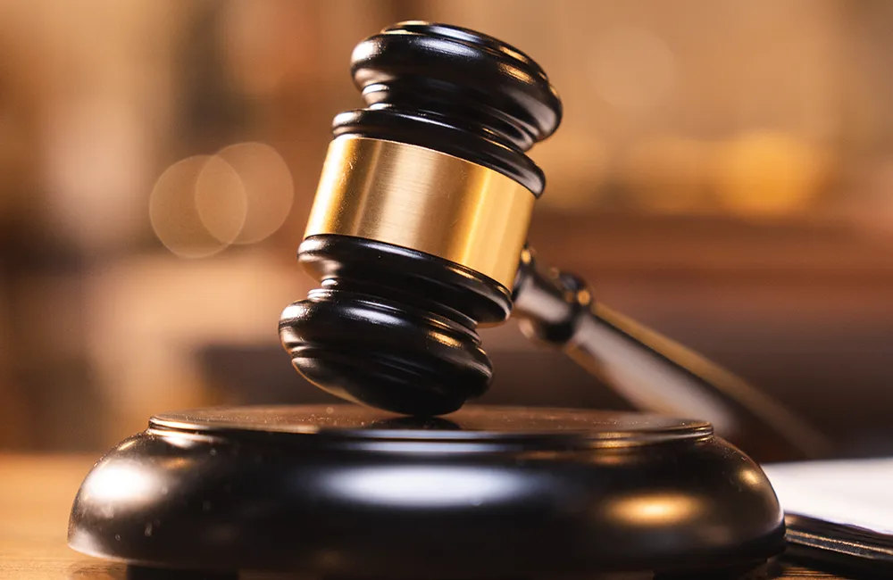 Hammer für eine Versteigerung